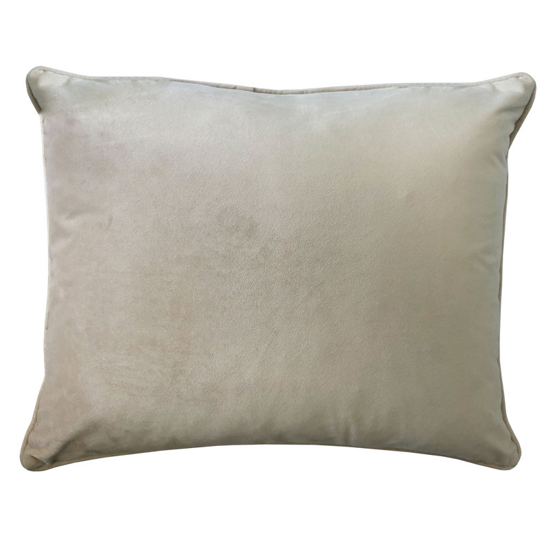 Rectangular Pillow Cover & Insert, Beige, 18" x 22"