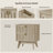 21" W Mid - Century Nightstand With 2 Drawers-121011151-118033178