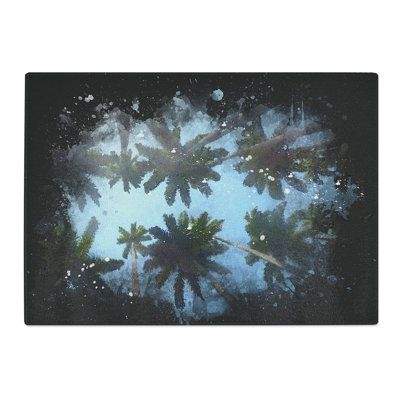 Palm Trees Vol.1 Paint Splash Chopping Board