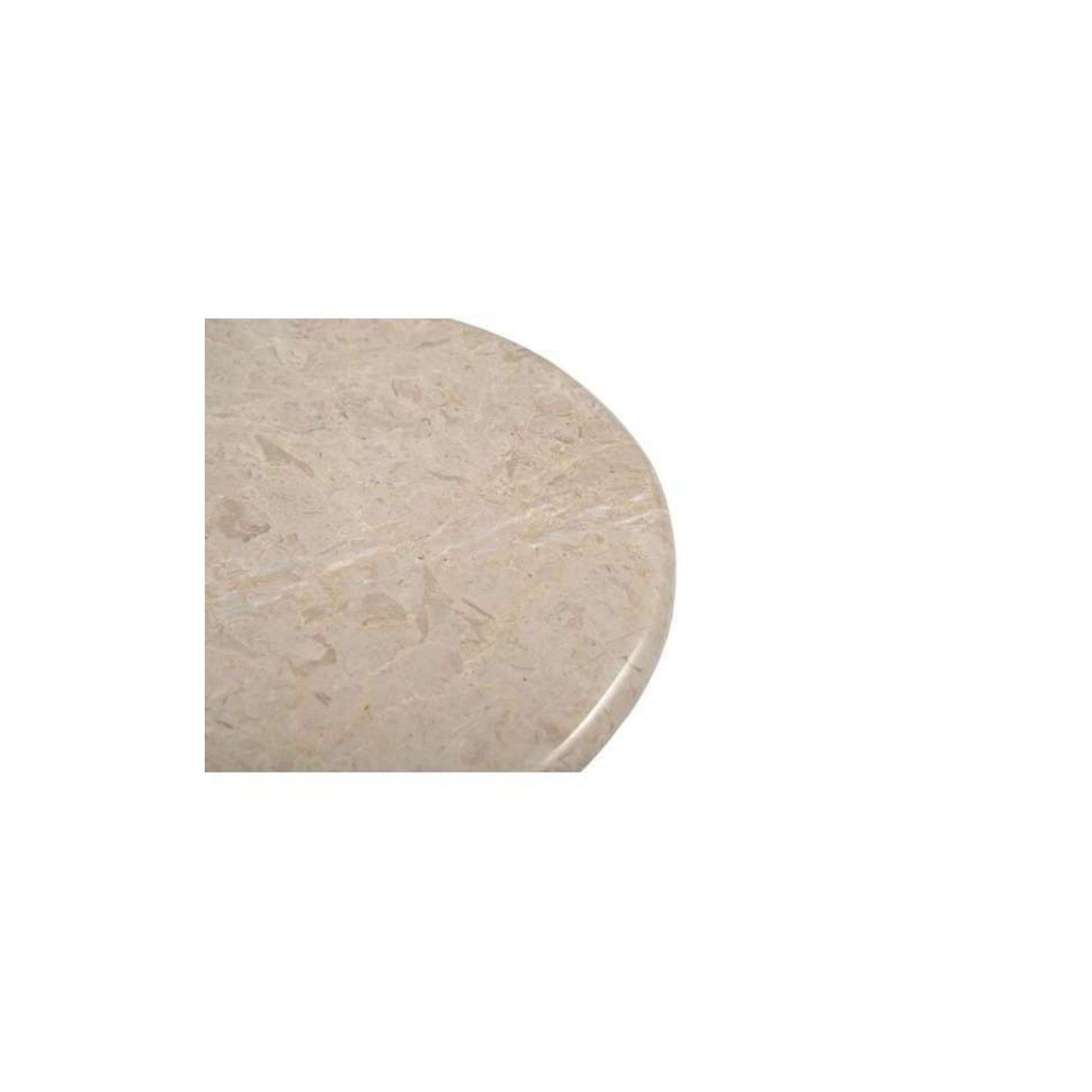 Sven Pedestal Top End Table, Natural