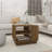 Glass End Table with Storage-147884110-172768079