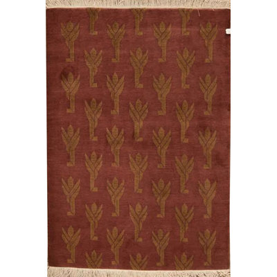 Wool Geometric Indoor Rug