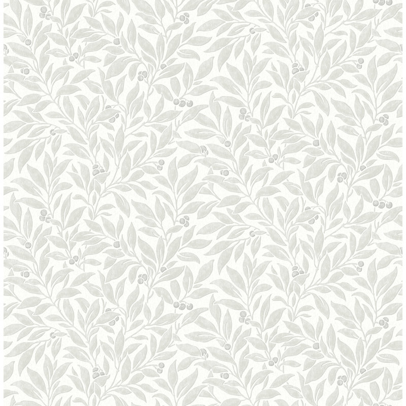 Papier peint Coretta Vine, Gris