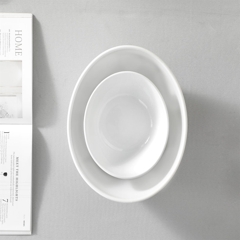 Ebern Designs Ceramic Serving Bowl