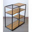 Bibliothèque en métal H 29 "x l 28,5"