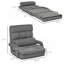 Fauteuil-lit convertible rembourré avec oreiller_W2225P