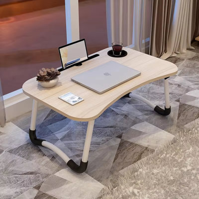 Table d'ordinateur portable avec plateau et pieds pliables pour canapé