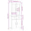 69.5cm Sideboard-91935316