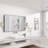 Lesamuel Aluminum Frame Wall Mirror-674779707