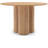 Issabell Ash Round Solid Wood Dining Table-88388029