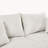 72.8" Upholstered Loveseat Sofa With Ottoman-734669185