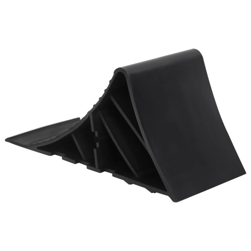  Cales de roue 2 pièces en plastique 9,8 x 3,9 x 4,5 po