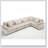 Oversized Modular Sectional Sofa Couches Set,Corduroy Upholstered Deep Seat Comfy Sofa-1068880769