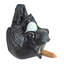 Maison d'oiseaux sculpturale 9 po x 11 po x 9 po Sean Cat