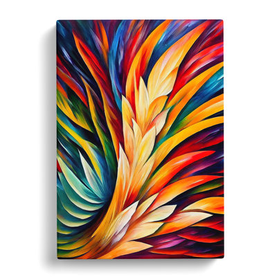 Feather Portrait No.2 - Wrapped Canvas