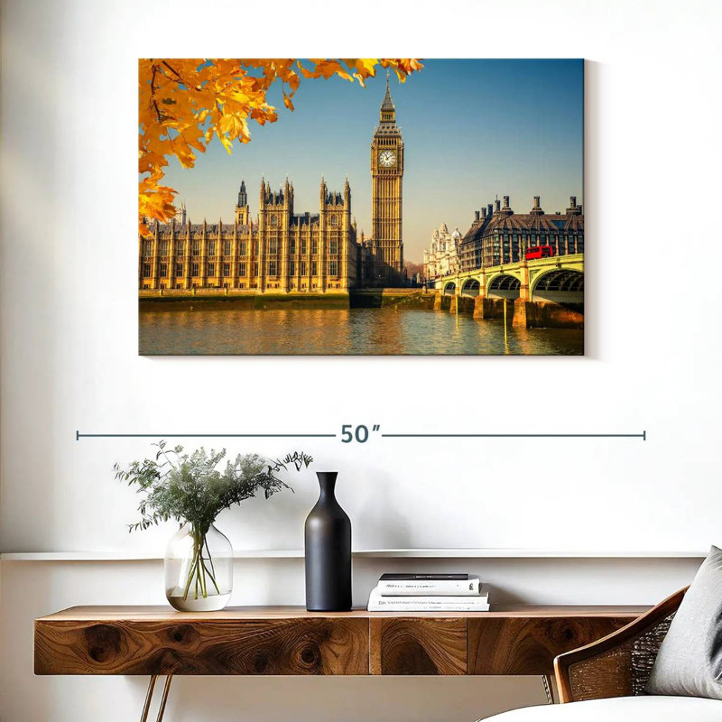 Ravi ensoleillé à Westminster, H 26 po x l 39 po