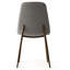 Chaise d'appoint rembourrée avec pieds en métal Jozwiak-421713040