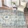 Tapis gris/ivoire
