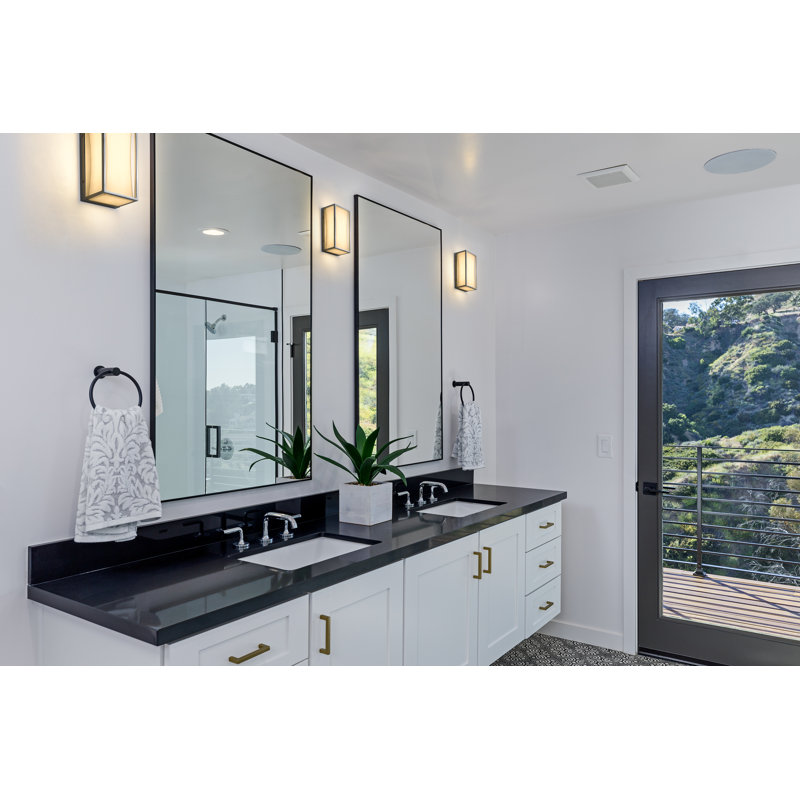 Éclairage pour salle de bain à intensité variable 1 lumière DEL Keneisha, Chrome