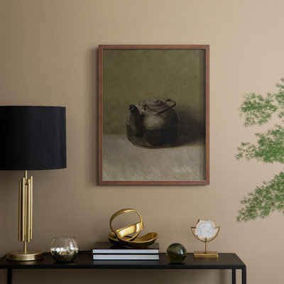 «Vintage Portrait Print», reproduction encadrée CXLI
