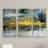 " Frequency " 3 Piece Art Painting-304763199