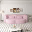 Canapé de sol avec 2 coussins, tissu convertible en peluche-650388183