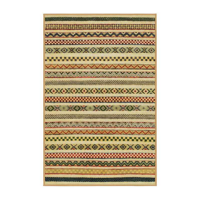 Tapis abstrait moderne 2258ABS2268, Rectangle 7 pi x 10 pi