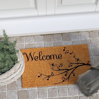 Melody 29 po x 17 po tapis de porte extérieur antidérapant Holmes