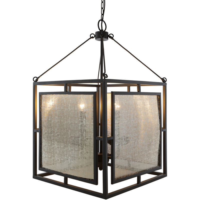 Bowra 4 - Light Single Pendant, Gray, Black