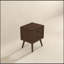 Table de chevet 2 tiroirs