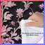 Édredon rose à motif floral-130095151
