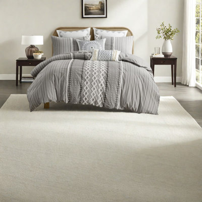 Premium Cotton Bedding Set, Multicolor Chenille, Aztec Style For Bedroom