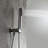 Lima 2-Way Round Shower Set with Chrome Finish and Diverter Valve