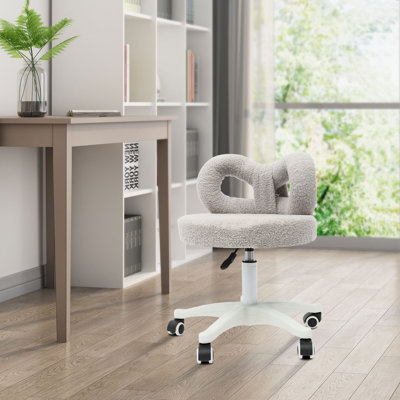 Makeup Roller Chair With Soft Cushion And Backrest