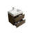Shawan 24 Single Wall Mounted Bathroom Vanity with Top, without Drain and Faucet-493911776-493911780