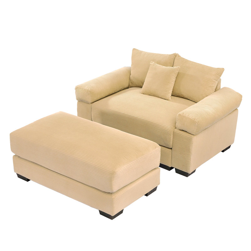 Canapé modulaire surdimensionné 54,3 po Cloud