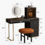 Dressing Table with Mirror-1626035510