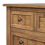 Console étroite, canapé mince avec trois tiroirs de rangement et tablette inférieure-1930921049