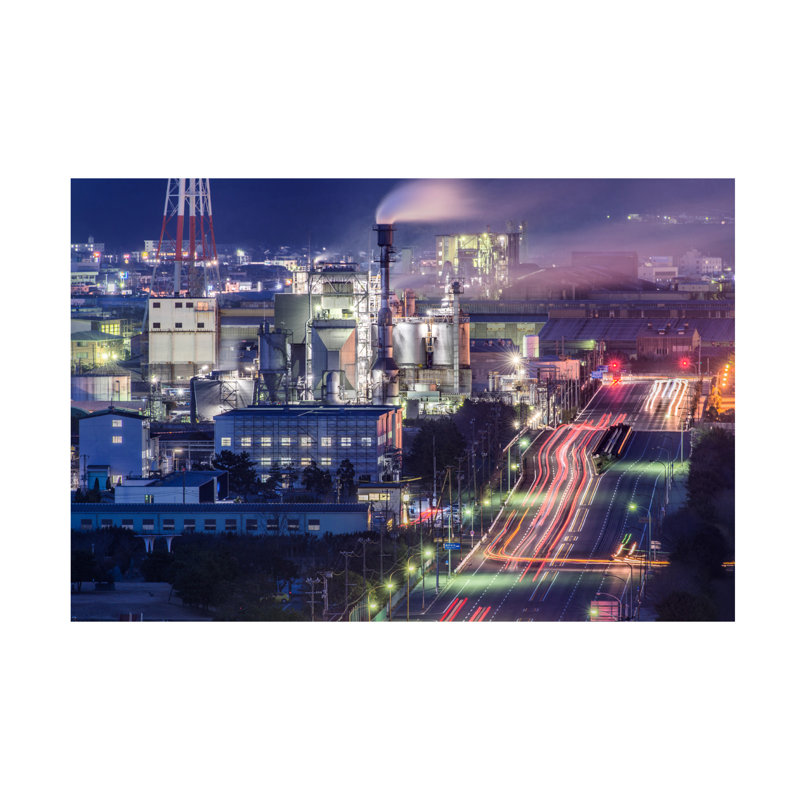 Bolog Kobayashi Tetsurou  Light Trail Canvas Art, 22" H x 32" W
