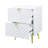 Gaines 2-Drawer Nightstand in High Gloss-1261850985