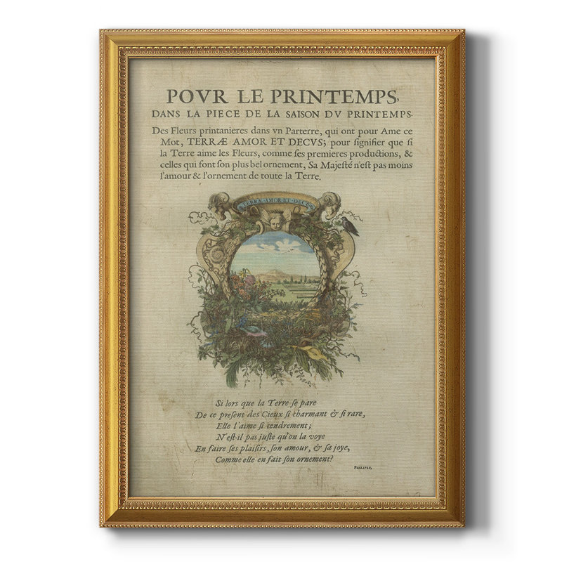 Ex-libris embelli avec toile encadrée de qualité supérieure - prêt à être accroché, H 20 po x l 16 po x P 2,5 po