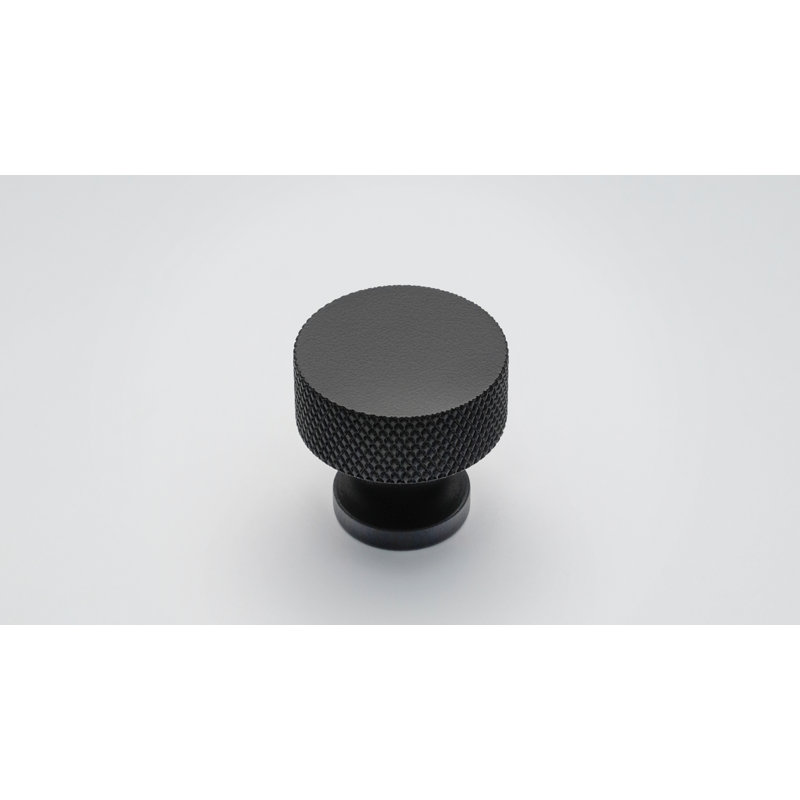 Hazelton 30mm Diameter Cylindrical Knob Multipack, Black Matte
