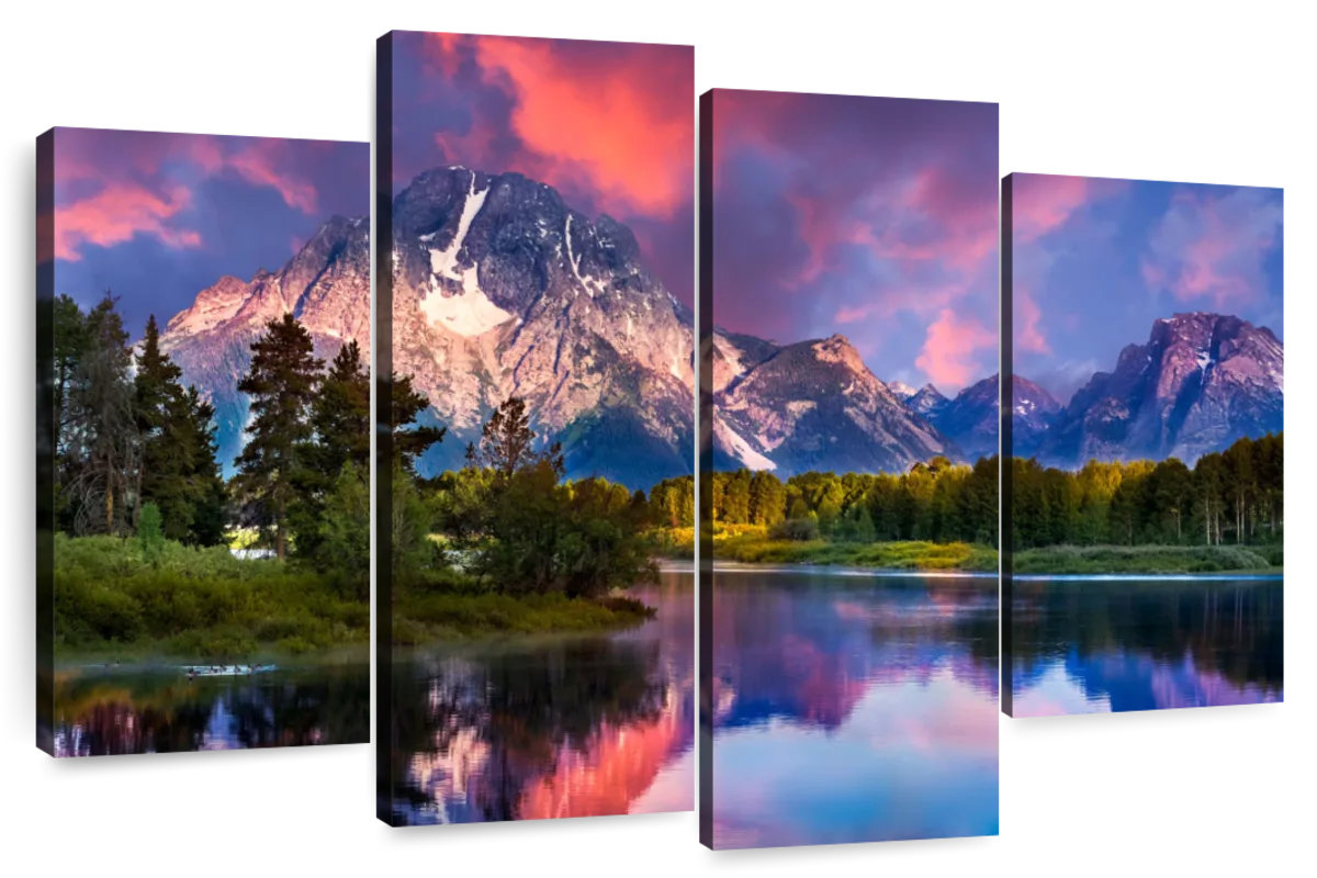 Loon Peak® " Grand Teton Daylight Wall Art " | Wayfair