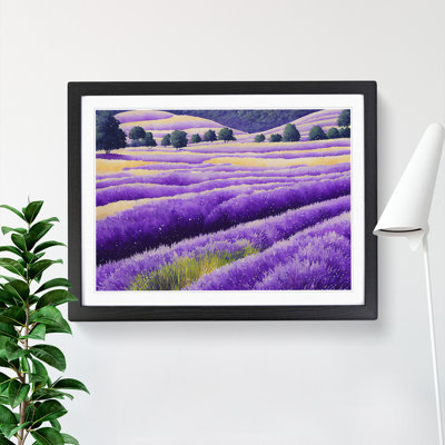 Lavender Field Vol.5 1 Piece Single Picture Frame Painting
