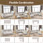 8 Piece Modular Sectional Sofa-826575005