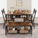 Emond Rectangular Modern/Farmhouse/Rustic/Industrial Dining Set