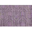 Tapis mauve en laine noué à la main de conception unique 3 pi 7 po x 5 pi 7 po