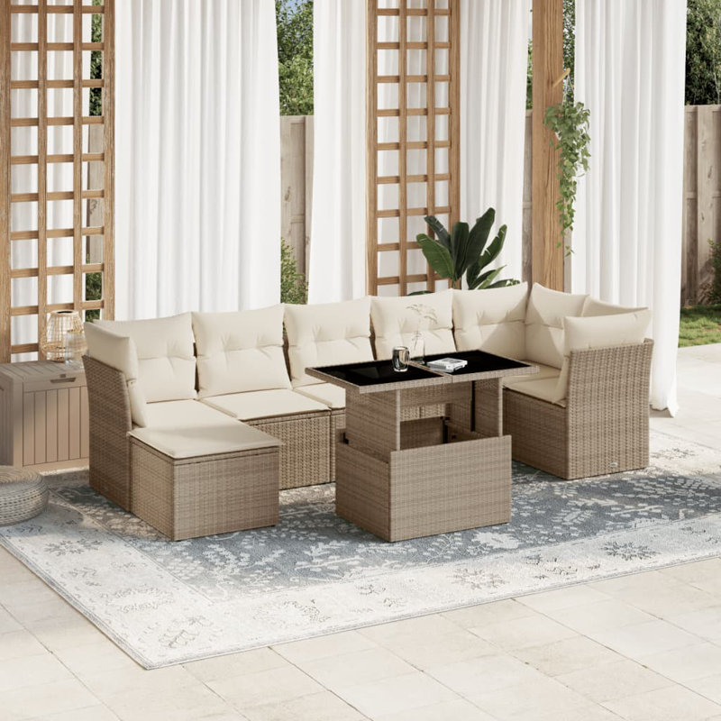 Ensemble de canapé de jardin Vidaxl
