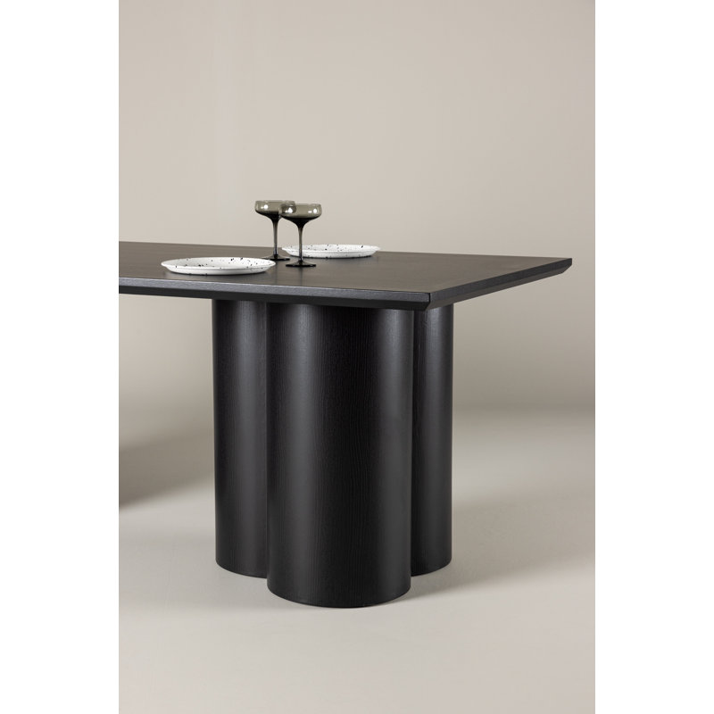 Daniellah Dining Table, Black