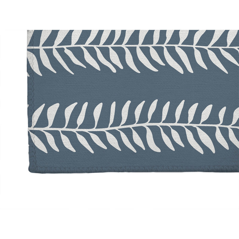 Mystic Ivy Non-Slip Outdoor Rug, Runner 2'6" x 8'